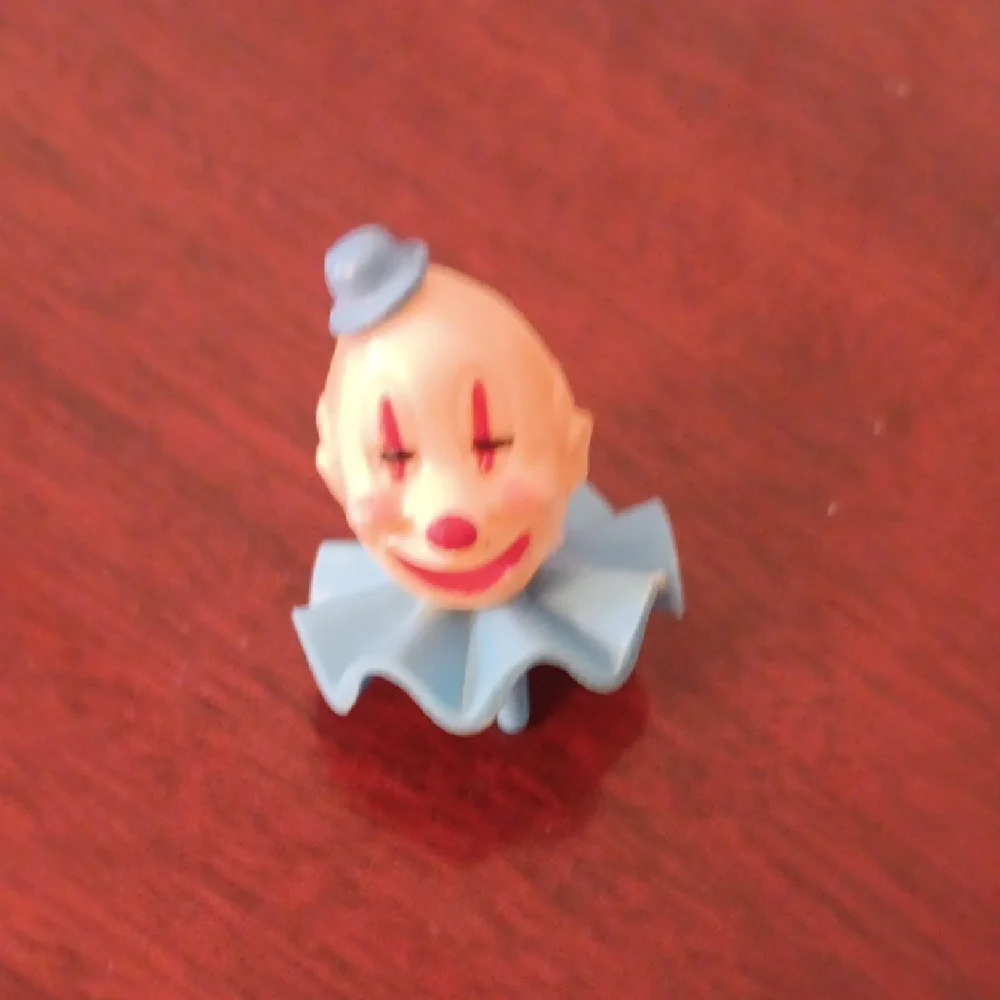 Vintage Wilton Clown Cupcake Topper